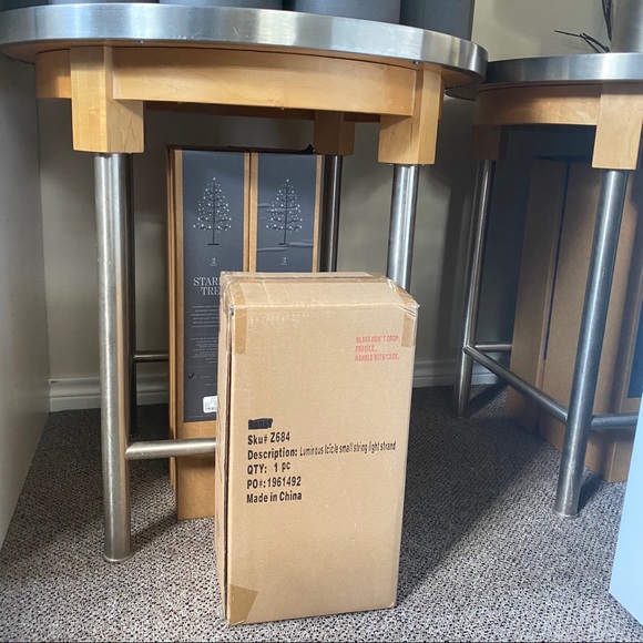 Restoration Hardware LUMINOUS STARLIT GLASS ICICLE - Picture 4 of 5